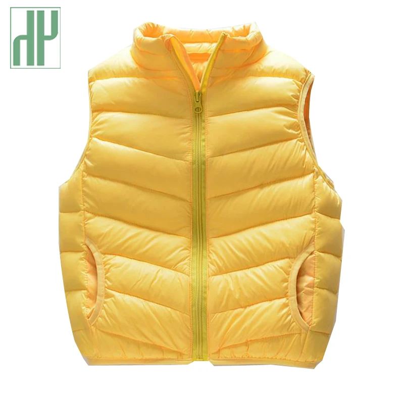 

Kids vest Down Cotton Warm Thicken baby waistcoat for boys children vest jacket outwears autumn toddler girl vest coat 2 6Year