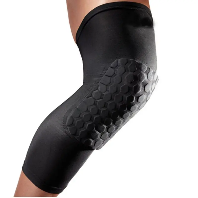 

1 pc Adult Men Kids Sports Basketball Pad Leg Knee Long Sleeve Protector Gear Crashproof Legwarmers Drop Shipping