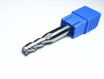

three 3 flutes HRC55 diameter 5MM end mills CNC machine milling cutter for aluminum copper other non-ferrous metal 55HRC L=50MM