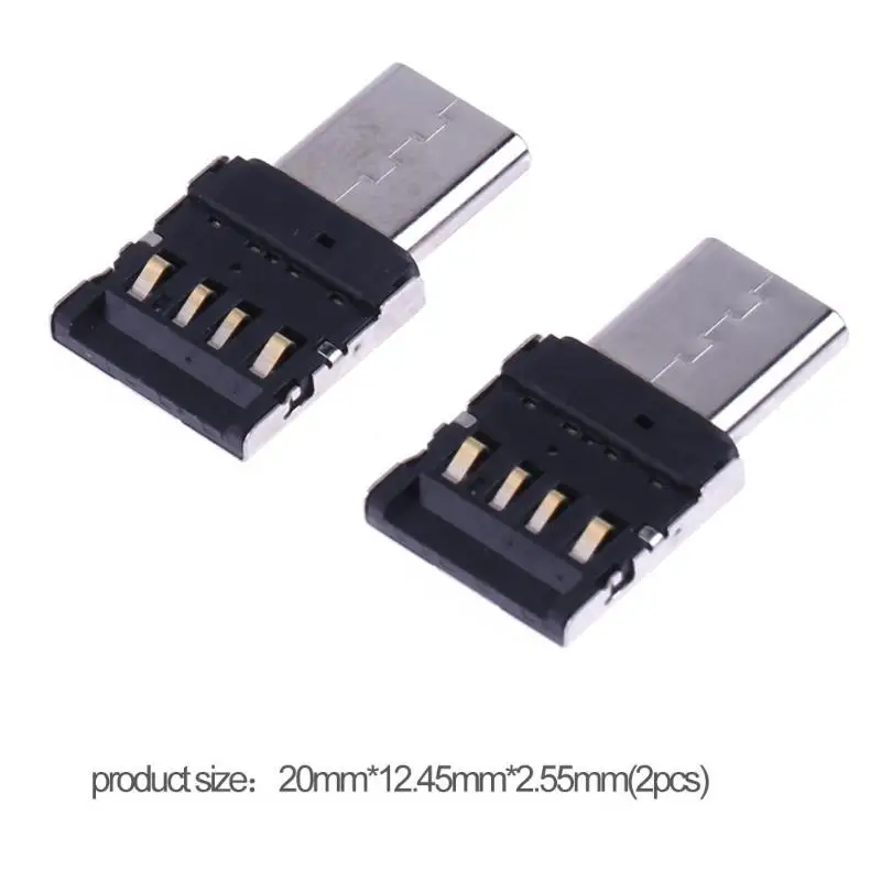 2 шт высокоскоростной USB 3 1 Type C папа к Micro 0 женские конвертеры адаптеры разъем OTG