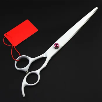 

Japan 440c 8 inch dog hair clipper pet cut hair scissors dog grooming shears cutting barber tools hairdressing scissors with bag