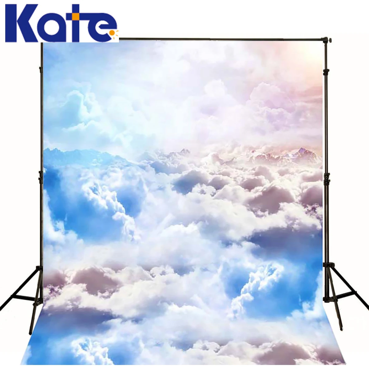 

Newborn Backdrop Colored Clouds Photography Background Newborn Beautiful Angel For A Photo Shoot