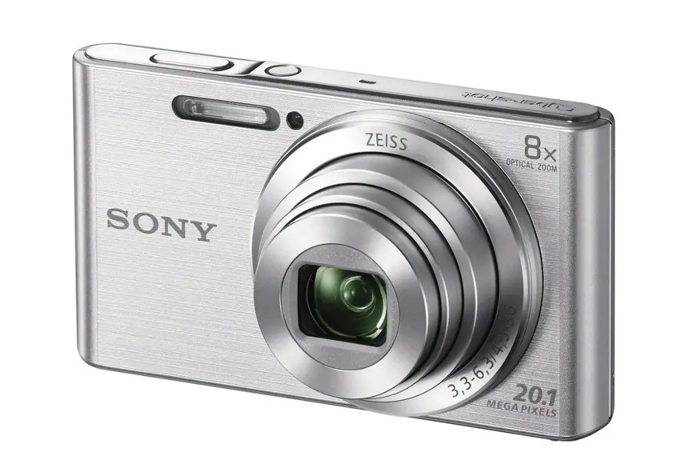 Оригинальная Цифровая камера sony DSC-W830 Cyber-shot 20.1MP - Цвет: Серебристый