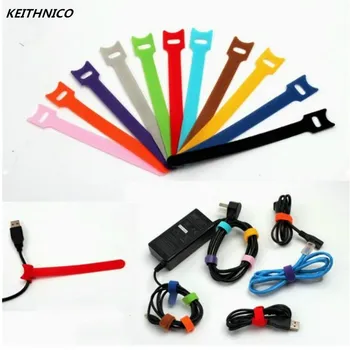 

50Pcs 12x150mm Nylon Reusable Cable Ties Wire Organizer Cable Fastener Management Cable Winder for Earphone Usb Mouse 0.5''x6''
