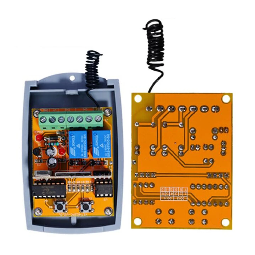 30pcs/lot YET402PC V2.0 Universal 2 Channel Wireless Garage Door RF