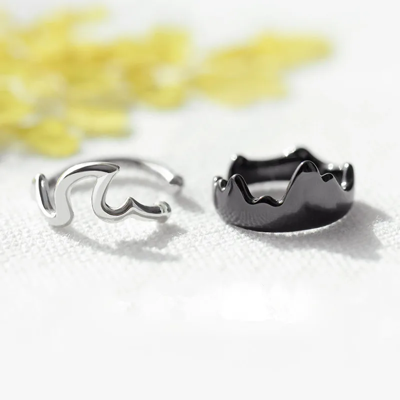 Серьги клипсы для влюбленных из серебра 925 пробы|clip earrings|earrings no piercingearings for pierced ears |