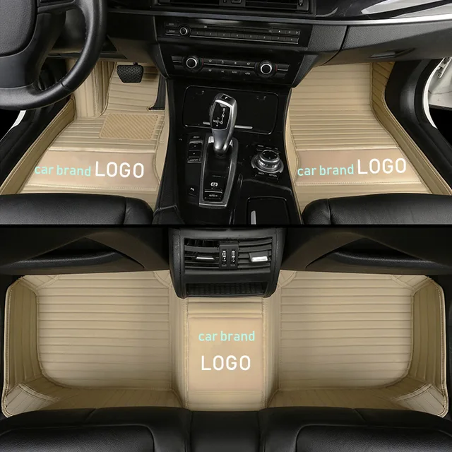 KADULEE car floor mats for audi LOGO audi TT A1 A3 A4 A5 A6 A7 Q3 Q5 Q7