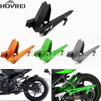 

Motorcycle CNC Rear Fender Mudguards Chain Guard Cover for Kawasaki Ninja 400 250 Ninja400 Ninja250 2018 2019 Accessories