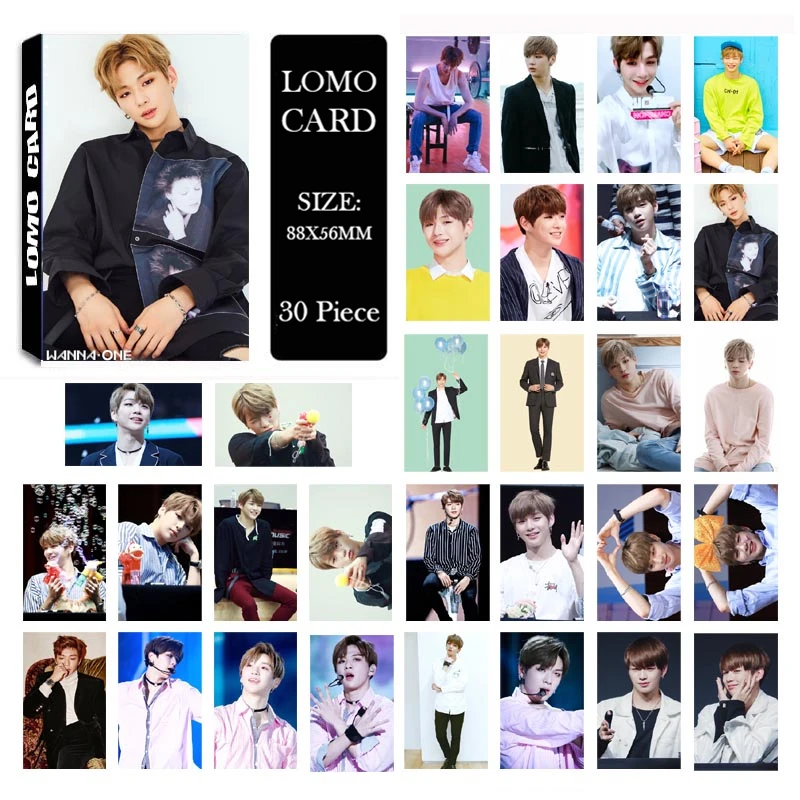Новый KPOP WANNA ONE Kang Daniel альбом ломо карты K-POP Новая мода самодельные бумажные фото HD