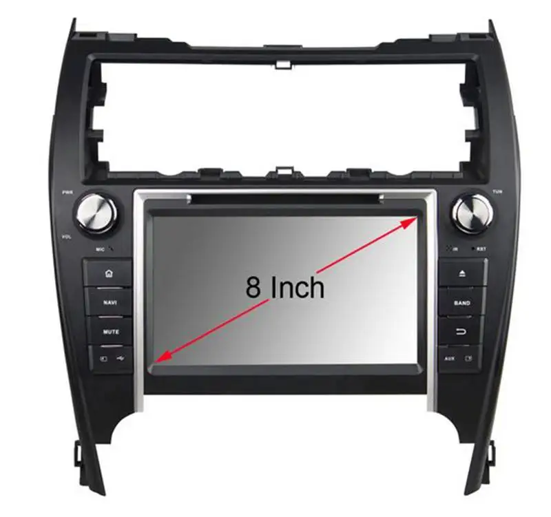 8 дюймов Автомобильный dvd плеер с GPS (опционально) аудио Радио стерео USB/SD AUX BT/TV