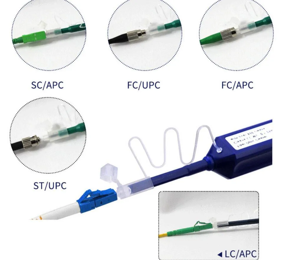 LC 1,25 мм один клик ручка для волоконно-оптического разъема адаптер керамический наконечник ftth чистка лица