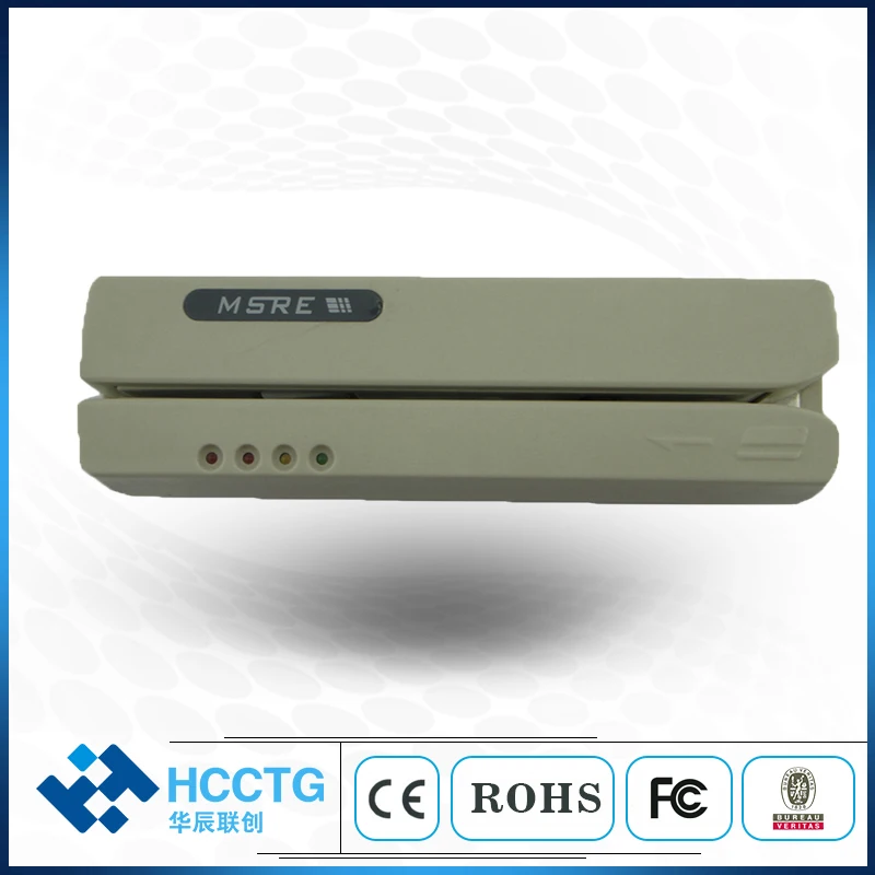 Compatible MSR206 USB Magnetic Stripe Card Reader Writer Track 1/2/3 pos terminal HCC206 usb magnetic stripe card reader writer |