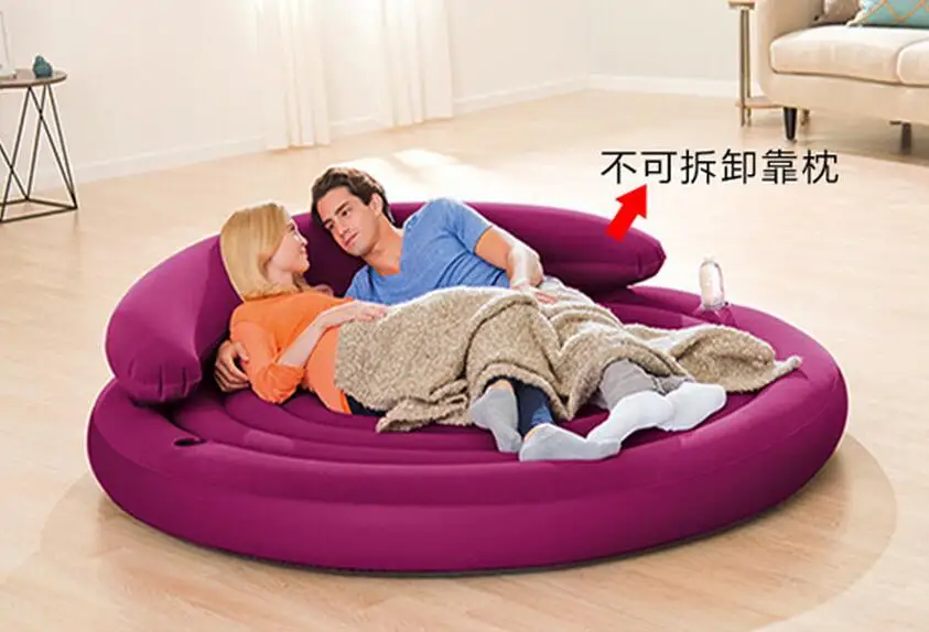 High Grade Flocking Double Plus Back Lazy Bones Sofa Lazy Leisure