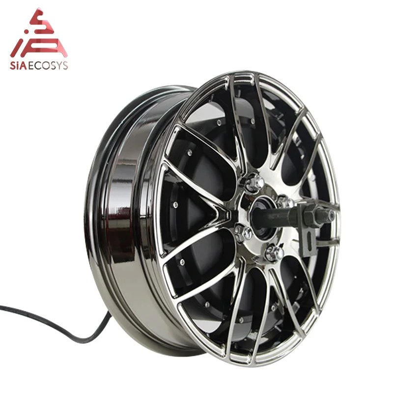 Съемный Электрический мотор Ступица колеса BLDC QS 14*4 25 дюйма 260 35h 2000W V1|Моторы| |
