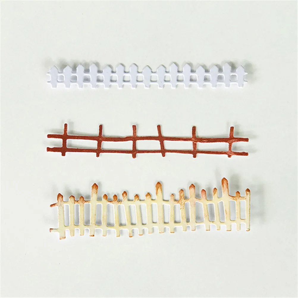 1Pc Card Craft 9.1cm*6.1cm Railing Design Metal Cutting Die For Scrapbooking Practice DIY Album Decor | Дом и сад