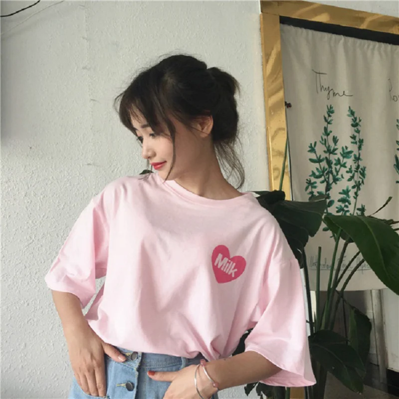 2018 Fashion Women Printed T Shirt Loose Summer Casual Tops Short Sleeve Women Tshirts 2018 Fashion Women Printed T Shirt Loose Summer Casual Tops Short Sleeve Women Tshirts