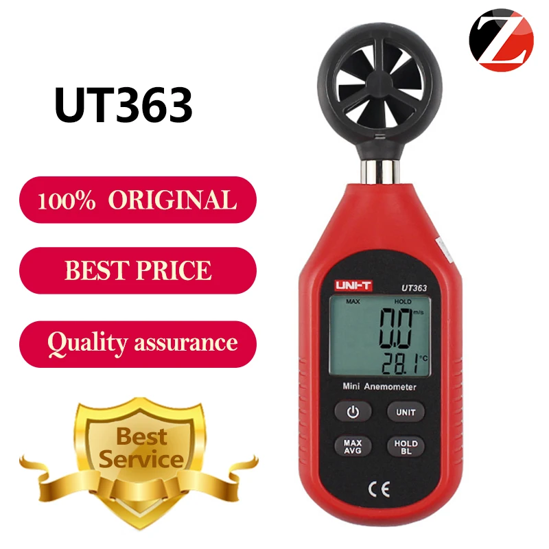 

Mini Wind Temperature Tester UNI-T UT363 Wind Speed Meters Digital Thermometers Diagnostic- tools