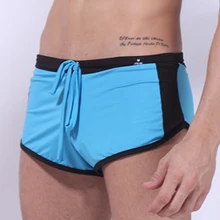 Высокое качество Мужские шорты сексуальные мужские s домашние повседневные короткие штаны для тренировок полиэстер