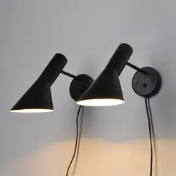 Современный бра освещение Настенный прикроватный свет для чтения Arne Jacobsen Настенные светильники креативный AJ настенный светильник