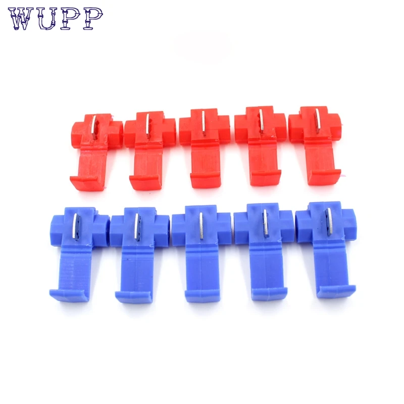 

WUPP 10Pcs Quick Splice Wire Cable Connector Scotch Lock Conductor Block Jul.6