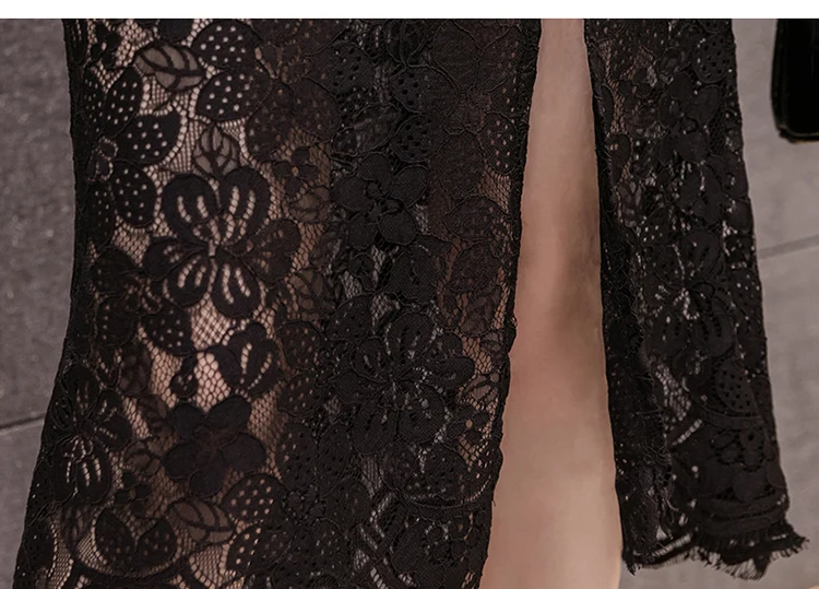 Сезон: весна–лето Для женщин Юбка-миди тонкий Повседневное пикантная модная упаковка бедра юбка элегантные женские черные юбки S-5XL черный