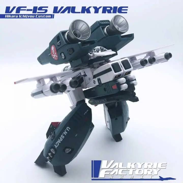 Macross Valkyrie Factory VF 1/60 VF-1S VF1S Strike Valkyrie Hikaru Ichijo style w/супер космическая часть комплект для обновления фигурки