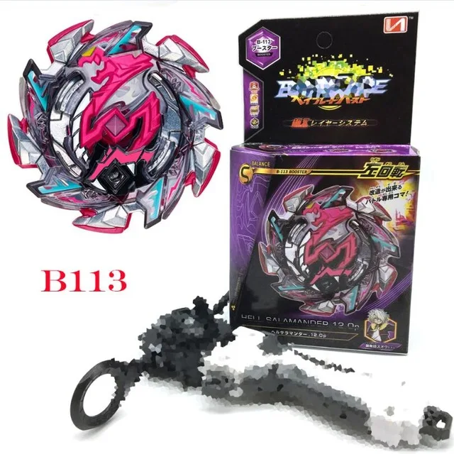 

2018New HOT Beyblade Burst B110 B97 B113 B96 B86 B34 B105 B82 Starter Zeno Excalibur .M.I (Xeno Xcalibur .M.I) with launcher