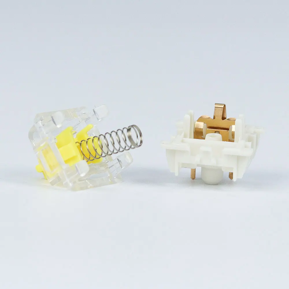 Gateron переключатели 3pin SMD СВЕТОДИОДНЫЙ Underglow светодиодный совместимый для MX механическая клавиатура прозрачная крышка белая основа