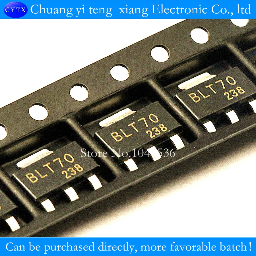 Высокочастотный транзистор серии BLT70 250MA/4 8 V/2 1 W / 900MHZ () 10 шт./лот | Электронные