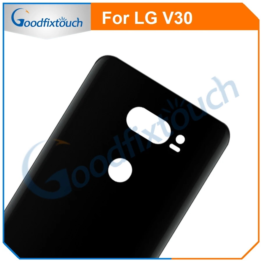 For LG V30 Back Cover Battery Door Back Housing Rear Case Assembly With Camera Lens glass Touch ID Fingerprint Flex Cable (16)