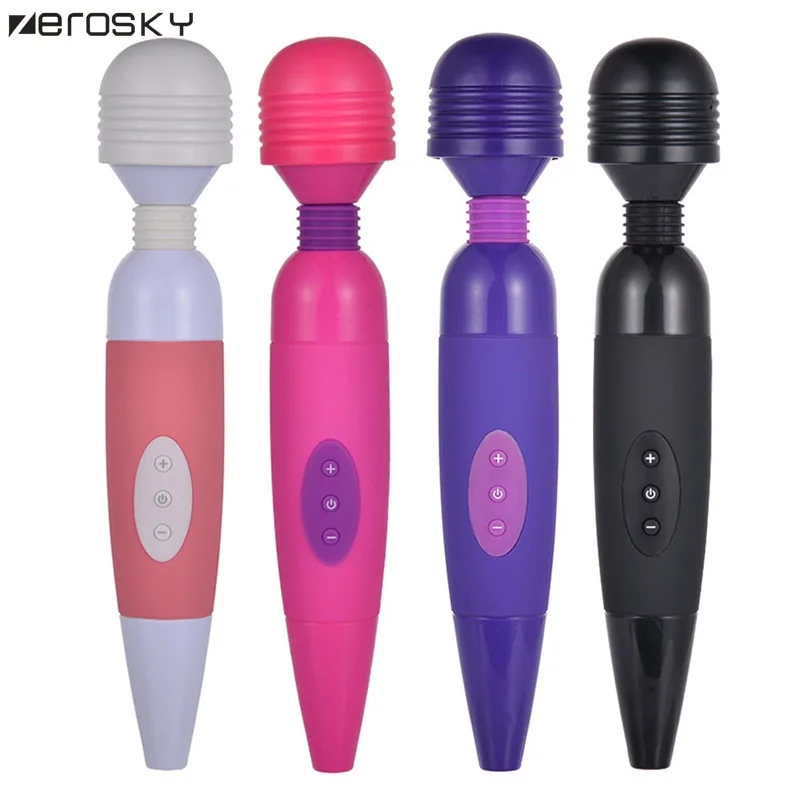 Zerosky Волшебная палочка массажер Вибратор Stick AV с вибрацией Вибраторы со