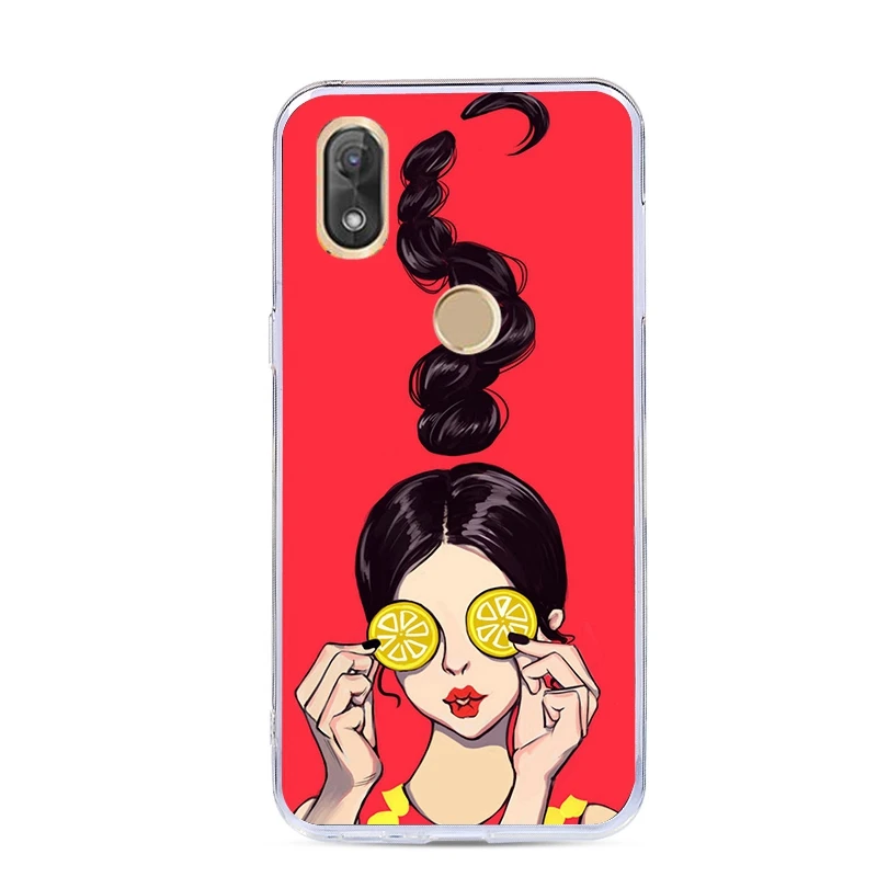 Coque Wiko View 2 go cases silicone funda Wiko View 2 go cover soft TPU flower cute Cartoon Animals case for wiko view 2 go capa