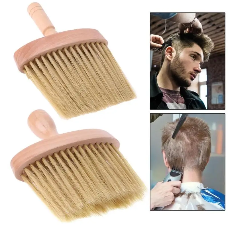 

Professional Soft Neck Face Duster Brush Barber Hair Clean Hairbrush Salon Accessories Cutting Hairdressing Styling Makeup Tools