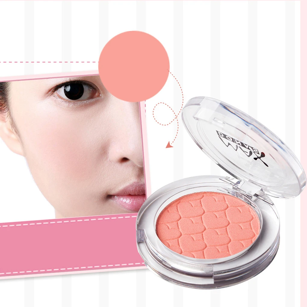 

Women Girls Blush Fine Powder Blusher Cheek Face Makeup Pigment Cheekbones Contouring Shades Palette