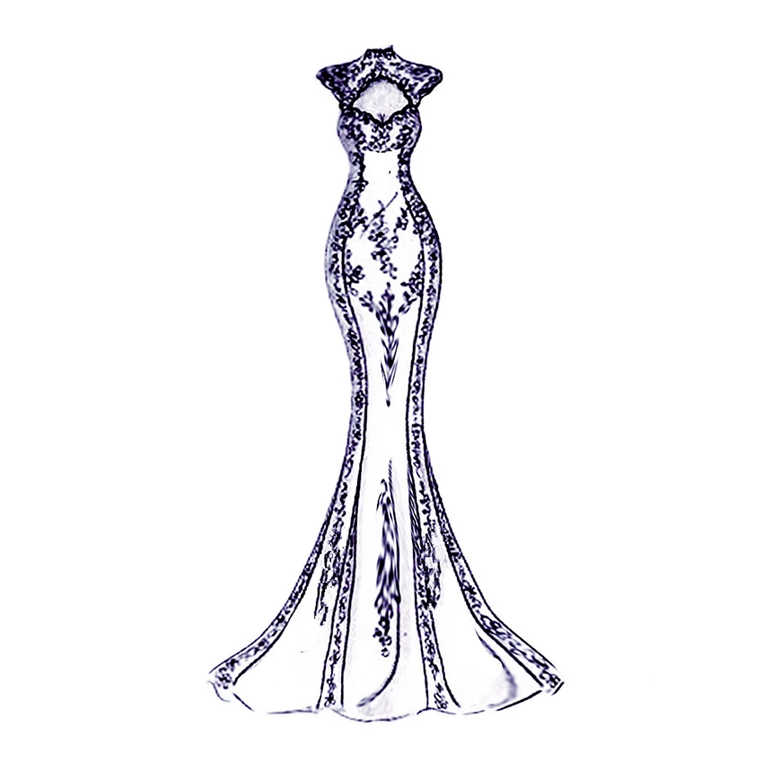 

PANFELOU Palace party wedding dress Scrapbooking DIY Embossing Valentine's Day card paper dies cutting die Metal