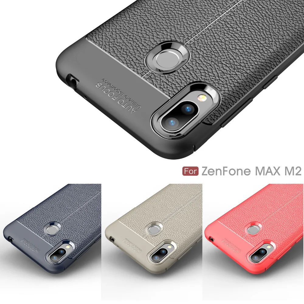 

Cover For Asus Zenfone Max Pro M2 ZB631KL Case 6.26 Silicone Soft Carbon Case For Asus Max Pro ZB633KL Phone Case Coque Fundas