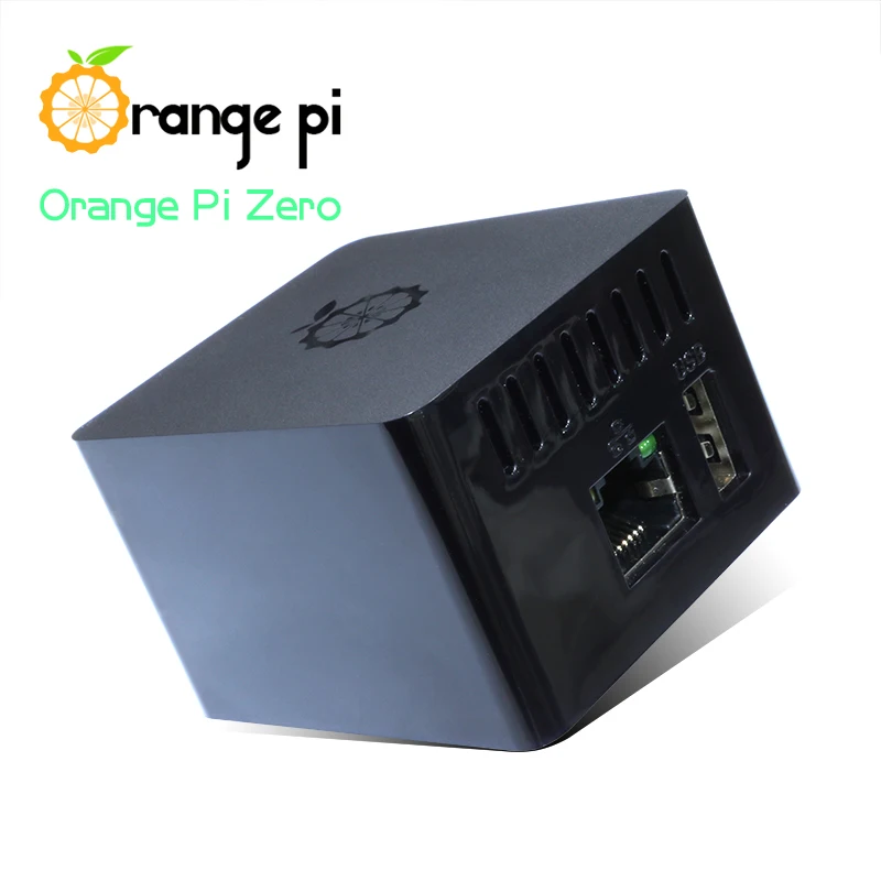 Оранжевый Pi Черный ABS защитный чехол: который подходит для Orange Pi Zero с платой расширения, не подходит для Zero Plus2