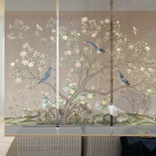70cmx200cm Hanging Curtain Room Divide Biombo Screen Patterns Designs Window Partition Hanging screen modern living room curtain