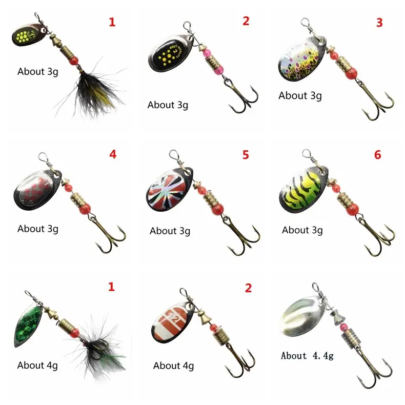 1 шт. рыболовная ложка приманка 2 5 4 гр катушка для ловли металлическая наживка Isca