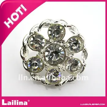 

Wholesale Crystal Round Button For Party