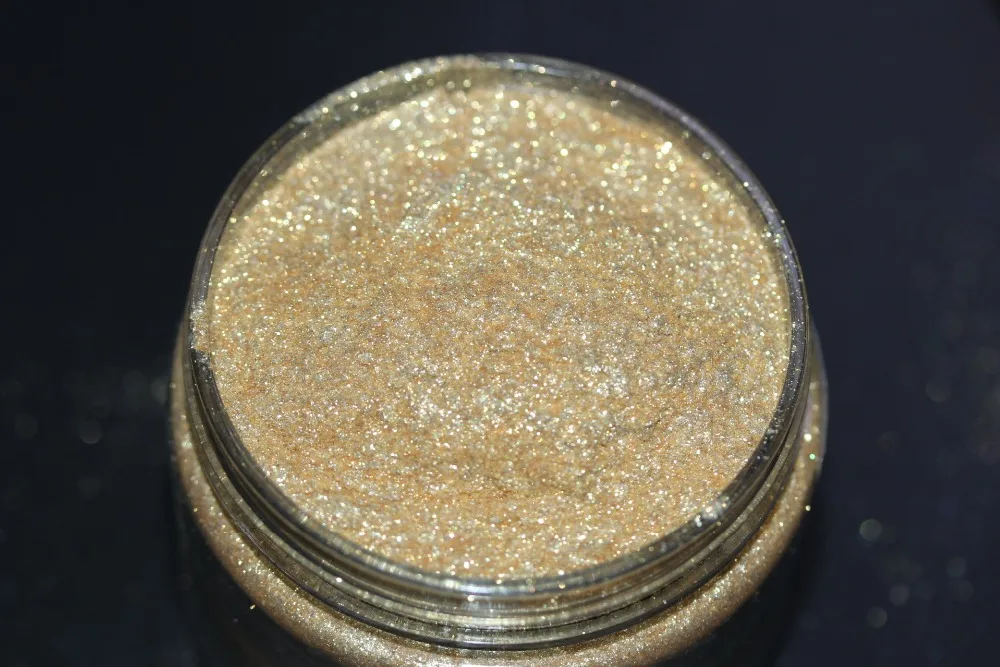 Light Gold Diamond Loose Highlighter Dust Pigment Powder for Cosmetics Nail Art,Resin Craft,Soap,Candle,DIY Very Beautiful