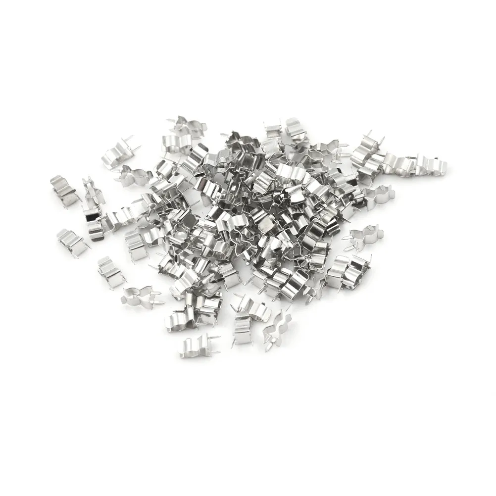 100Pcs 5*20mm Glass Quick Fast Blow Fuses Holder Fuse Holder Clips