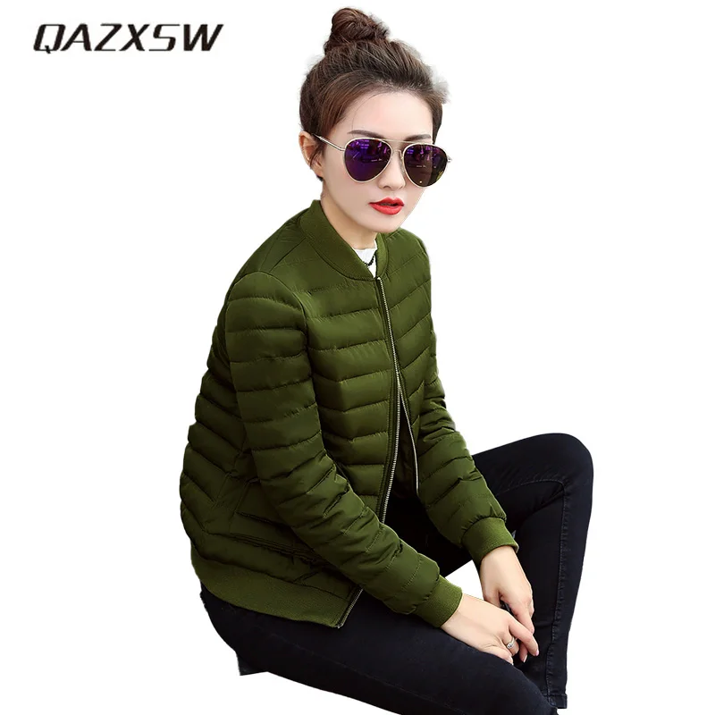 Fall Winter Jacket women Parkas Womens Outerwear solid
