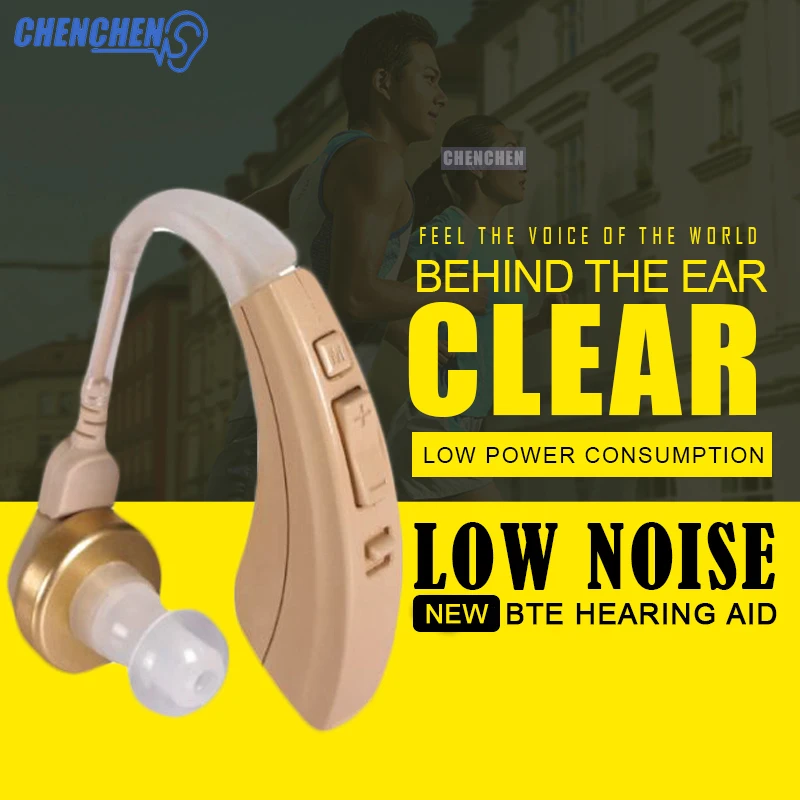 

Newest Behind Ear Amplifier Hearing Aid Adjustable Aparelho Auditivo Digital for Hearing Loss Elderly Deaf Ear Care