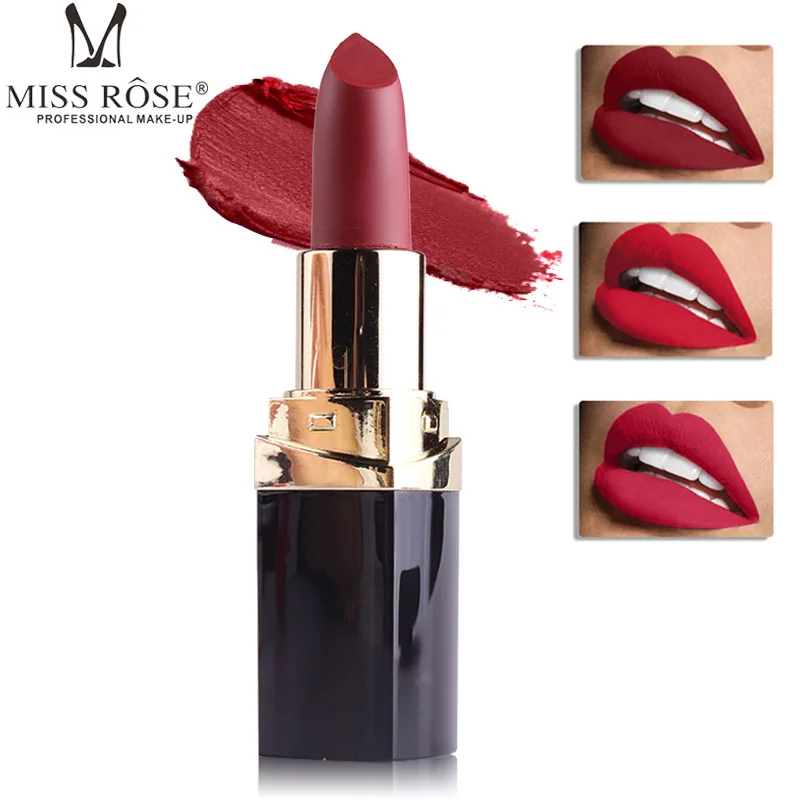 Miss Rose 42 цвета (25 36 #) матовая губная помада для макияжа Красная водостойкая