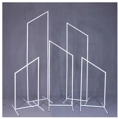 

Wedding new sharp geometric screen stage display oblique three-dimensional wedding decoration background iron arch props