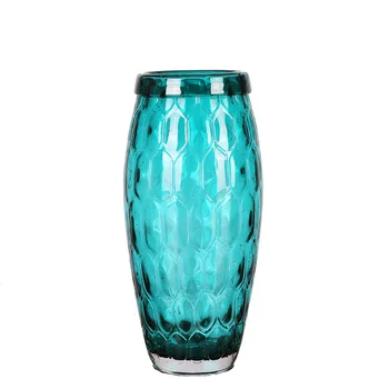 

Creative American Glass Flower Vase Wine Bottles Home Interior Decor Vase Figurines Desktop Crafts Home Decor Accessories Gifts