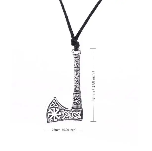 Dawapara славянские изделия Коловрат Trinity символ топор подвеска, амулет Viking ювелирные изделия в готическом стиле, Цепочки и ожерелья - Окраска металла: A128568