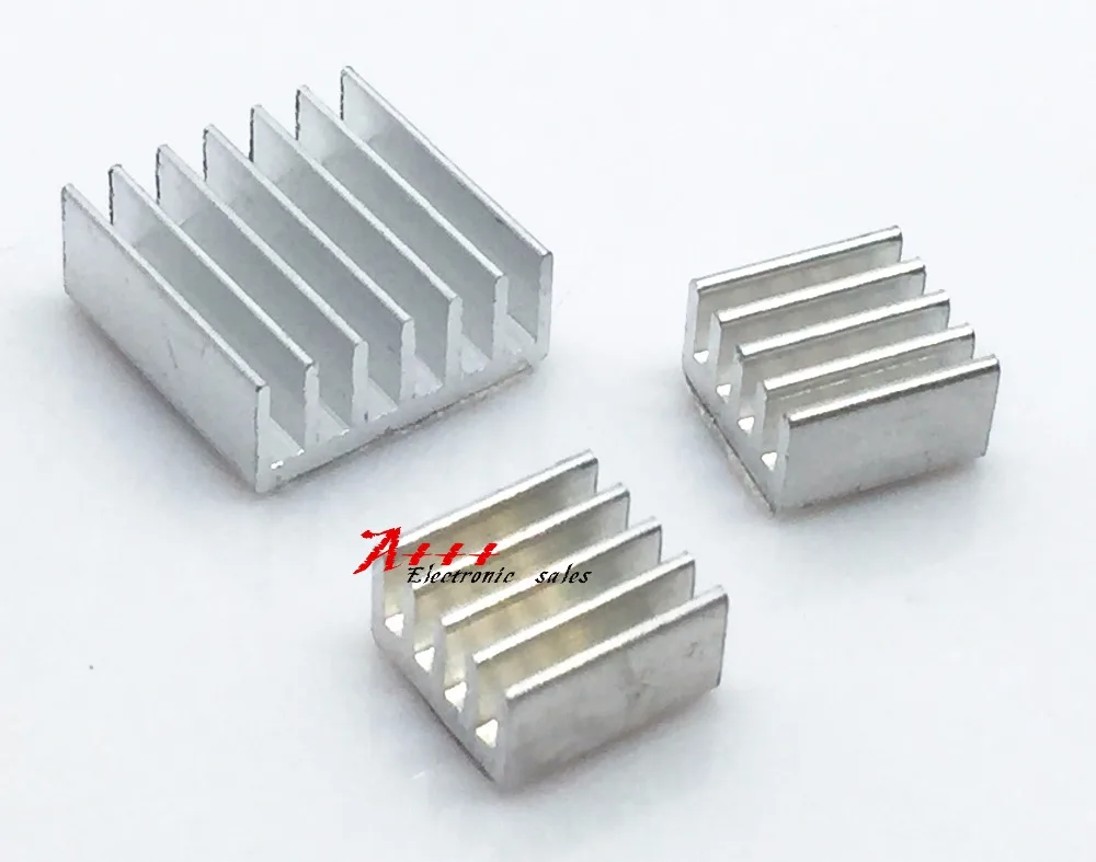 

9PCS Adhesive Raspberry Pi+ Heatsink Cooler Pure Aluminum Heat Sink Set Kit Radiator For Cooling Raspberry Pi 2 B Free shipping