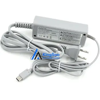 

Game Accessory US Plug AC Wall Charger Power Adapter for Nintendo Wii U Gamepad